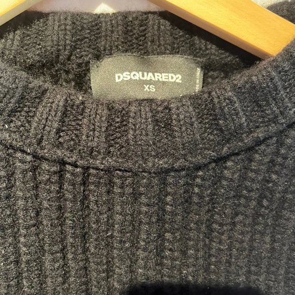 DSQUARED2 Crop Wool Sweater - Picture 4 of 4